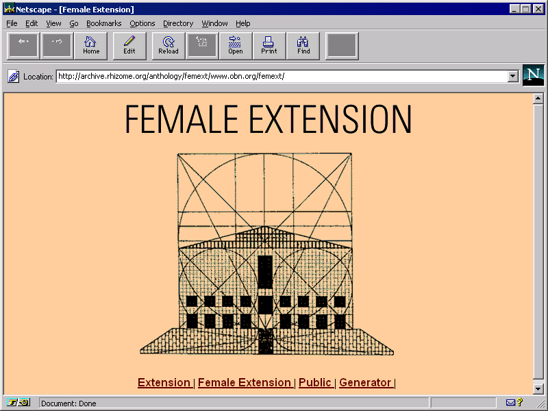 Female Extension | Net Art Anthology